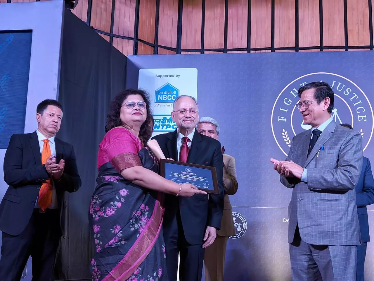 Sampurna Behura Honored with ‘Fight 4 Justice Award 2024’ for Child Rights Advocacy