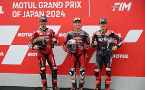 MotoGP 2024: Acosta grabs historic pole as Martin drops to 11th after a late crash in Japanese GP