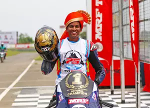 National Motorcycle Racing: Sarthak Chavan makes history, becomes youngest-ever winner in Pro-Stock 301-400cc Open