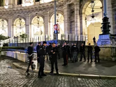 Pro-Palestinian demonstrators take to streets in Rome