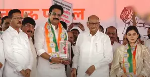 Ex-BJP leader Harshvardhan Patil joins NCP(SP), banners hail him as ‘future Maha minister’ (Ld)