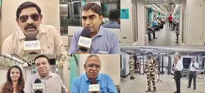 Mumbais underground metro begins operation, passengers thrilled with first ride