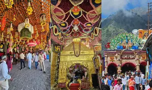 Himachal’s floral tribute at Vaishno Devi, Brajeshwari Devi shrines