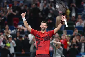 Shanghai Masters: Djokovic remains on course for100th tour-level title with win over Cobolli