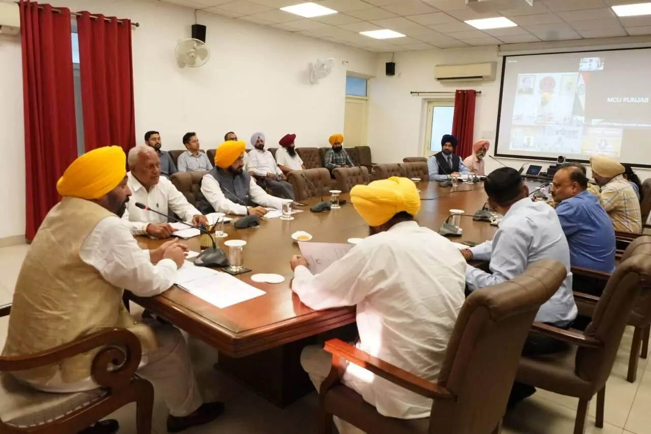 Punjab CM Bhagwant Mann Directs DCs to Expedite Paddy Procurement and Lifting