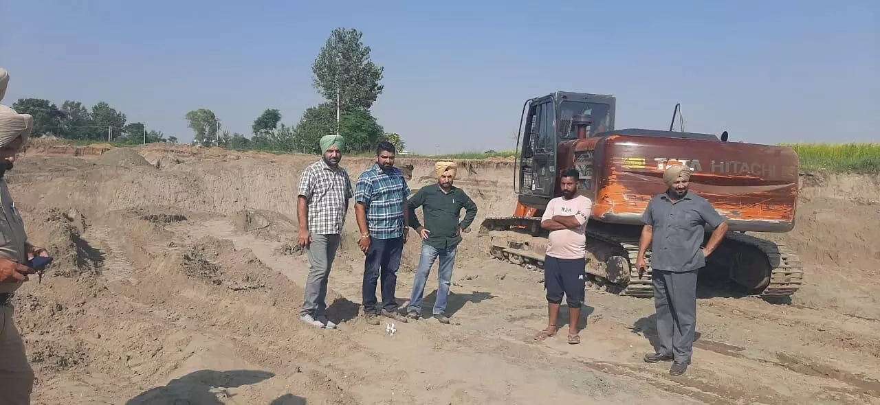 Punjab Government Cracks Down on Illegal Mining in Amritsar, Machinery Seized