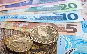 New Zealand dollar hits two-month low