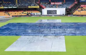 INDvNZ, 1st Test: Day 1 play called off due to rain in Bengaluru