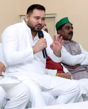 Tejashwi Yadav criticises Nitish Kumar on Bihar’s special status