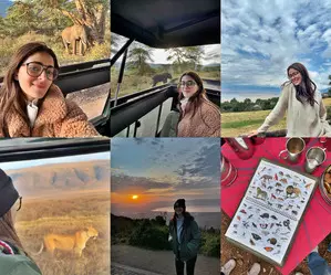 Ananya Panday enjoys African Safari up close with wildlife