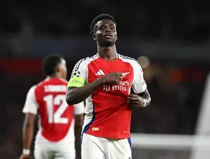 Arteta provides update on Bukayo Sakas injury, says not serious