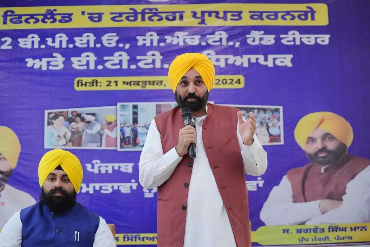 Bhagwant Mann government sets new benchmark by sending more than 500 teachers abroad and nationally