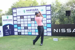 Golf: Pukhraj Singh Gill produces day’s best of 63 to storm into halfway lead at Haryana Open