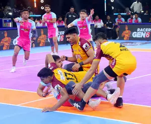 PKL Season 11: Outstanding Arjun Deshwal leads Jaipur Pink Panthers to huge win over Telugu Titans