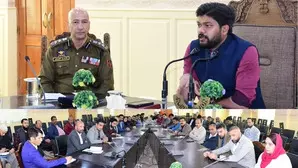 J&K: Security review meeting held in Ganderbal district