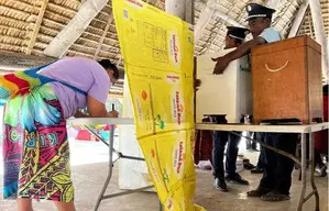 Pacific island country Kiribati holds presidential election