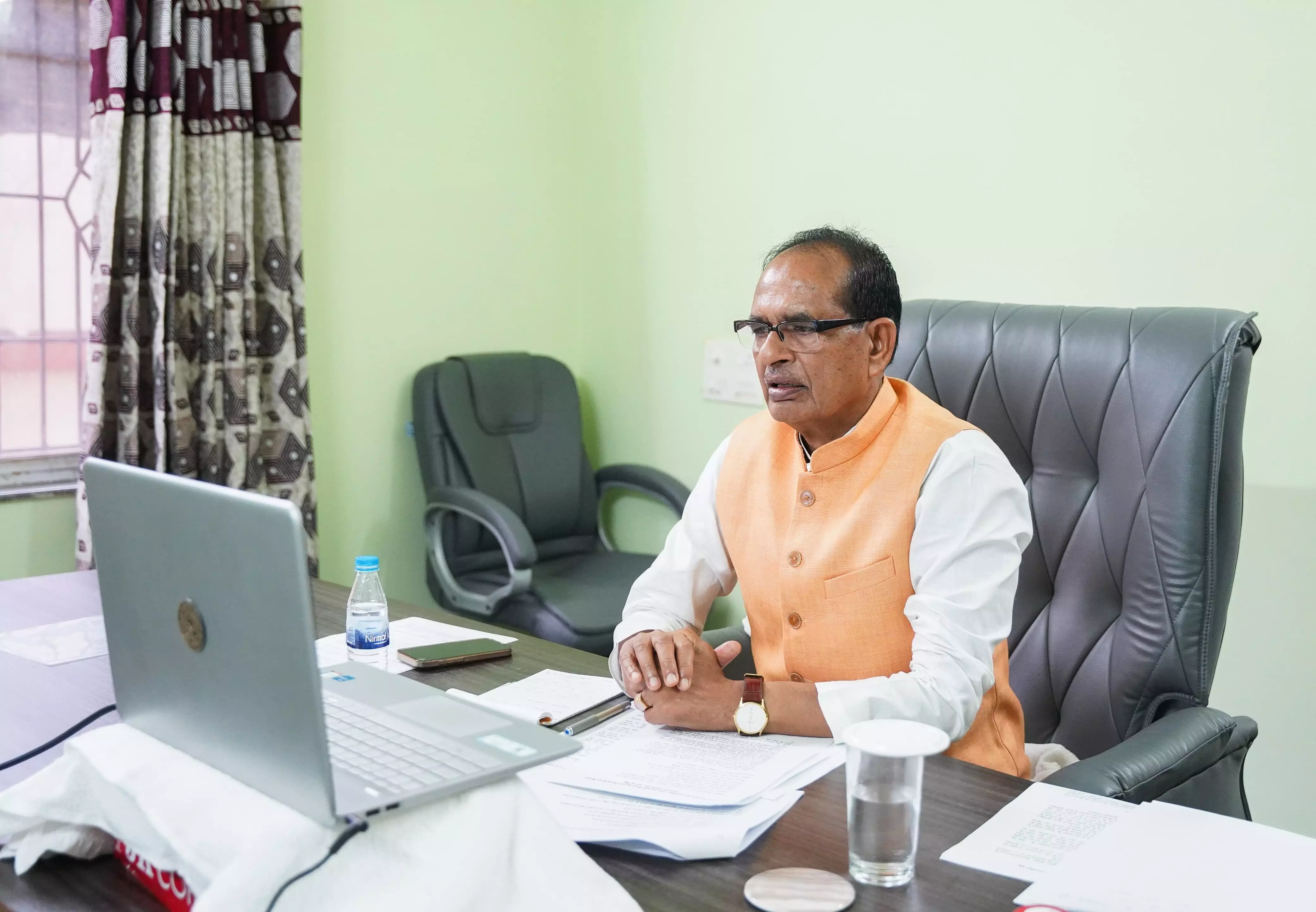 Shivraj Singh Chouhan Advocates for Action Against Stubble Burning Pollution in Delhi