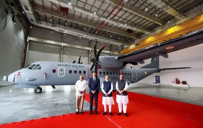 Prime Minister Modi and Spanish Counterpart Inaugurate TATA Aircraft Complex in Gujarat