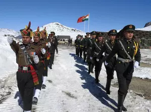 Indian, Chinese troops exchange sweets at LAC in Ladakh on Diwali