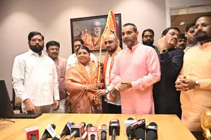 Maha polls: Congress legislator Jayashree Jadhav joins Shiv Sena