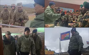 In Diwali celebration on Arunachal border, Rijiju has brief encounter with Chinese troops