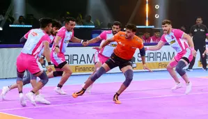 Ajit Chavan stars as U Mumba clinch thrilling win vs Jaipur Pink Panthers