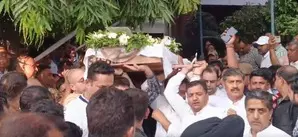 Hundreds attend cremation of J&K BJP leader Devender Singh Rana