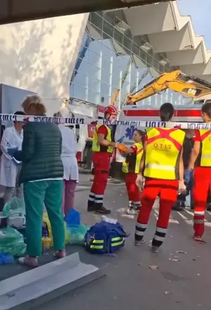 Eight killed in railway station awning collapse in Serbia