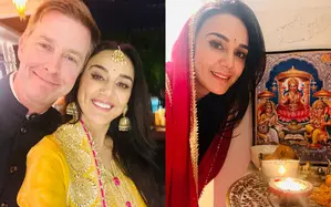 Preity Zinta shares endearing pictures from her Diwali celebrations