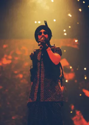 Punjabi singer Diljit Dosanjh departs from Jaipur after  his Jaipur concert 