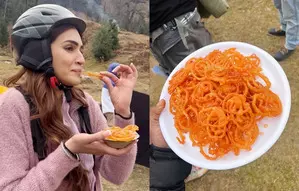 Kriti Sanon is relishing the ‘best Jalebi in best weather’