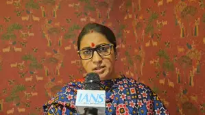 Congress staring at defeat in Jharkhand polls: Smriti Irani on Kharges remark