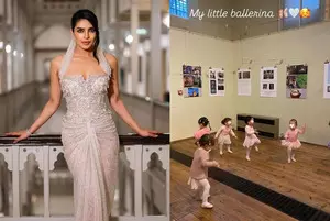 Priyanka Chopra shares a glimpse of her ‘little ballerina’