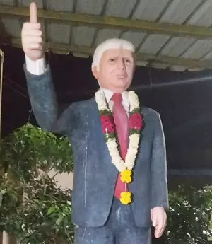 Trump temple in Telangana village back into focus