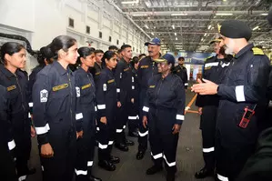 President Murmu credits Navy for peaceful Indian Ocean Region, hails gender-inclusivity