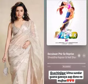 Shraddha says Sachin-Jigar made her sing ‘sundar gaana’ ‘Bezubaan Phir Se Reprise’