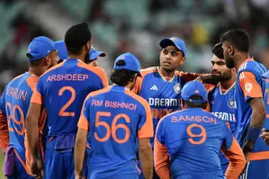 1st T20I: Varun, Ravi claim three-fers after Samson ton as India destroy South Africa