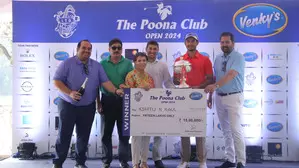 Poona Club Open Golf: Kshitij Naveed Kaul fires cool, confident 67 to claim title