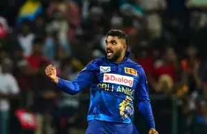 Hasaranga out of NZ ODIs due to injury, Hemantha named replacement