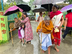 Polling underway in five Assembly seats in Assam