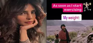 Priyanka humorously links her weight loss journey to Amitabh and Sridevi