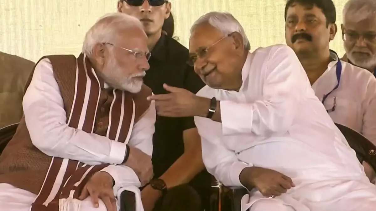 PM Modi Inaugurates Development Projects Worth Rs 12,100 Crore in Bihar, Says Situation Improved After Nitish Kumar Came to Power