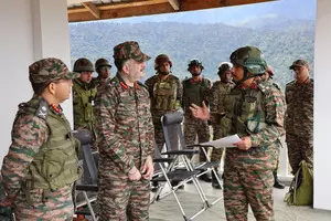 Top Army officer reviews emerging security situation and operational preparedness in Manipur