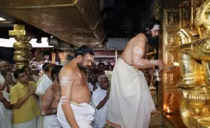 Sabarimala temples two month long festival season opens Friday