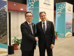 South Korean FM Cho, Blinken hold talks on margins of APEC summit in Peru