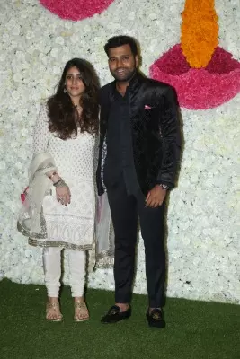 Multiple social media posts claim Rohit Sharma and his wife blessed with baby boy