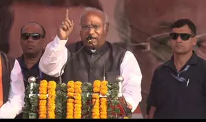 BJP wants to form govt in Jharkhand to loot its natural resources: Kharge