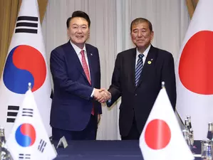 South Korean President Yoon, Japanese PM Ishiba stress commitment to stronger cooperation