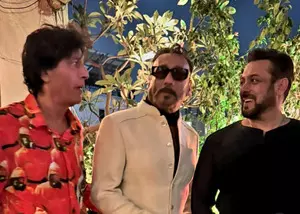 Chunky, Jackie and Salman share heartwarming laugh together