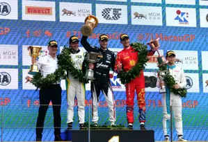 Mercedes Maro Engle wins thrilling FIA GT World Cup in Macao